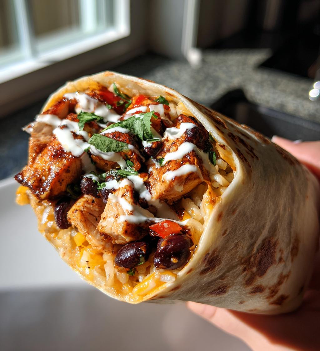 Hühnchen-Burrito - detail 1