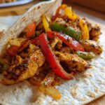 Hähnchen-Fajitas aus der Heißluftfritteuse