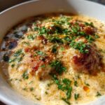 Hühnchen-Parmesan-Suppe