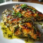 Hähnchen Pesto aus der Heißluftfritteuse