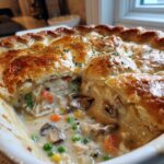 Hühnchen-Pot-Pie-Auflauf