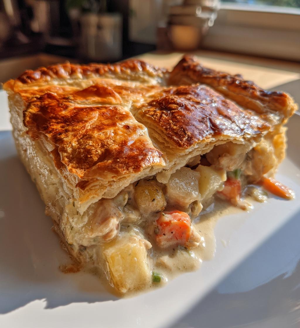 Hähnchen-Pot-Pie nach Pennsylvania Dutch Art