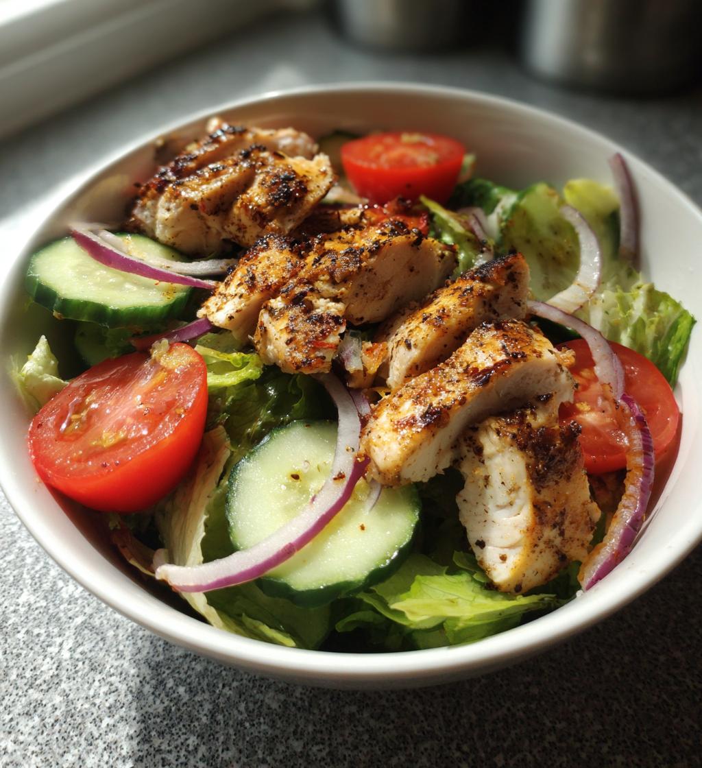 Hühnchen-Salat - detail 1