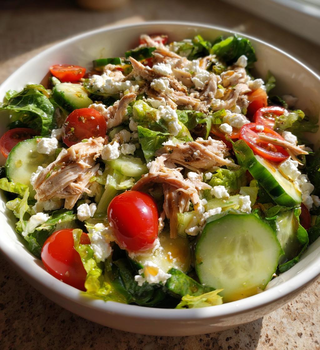 Hähnchen-Salat mit Rotisserie-Hähnchen - detail 1