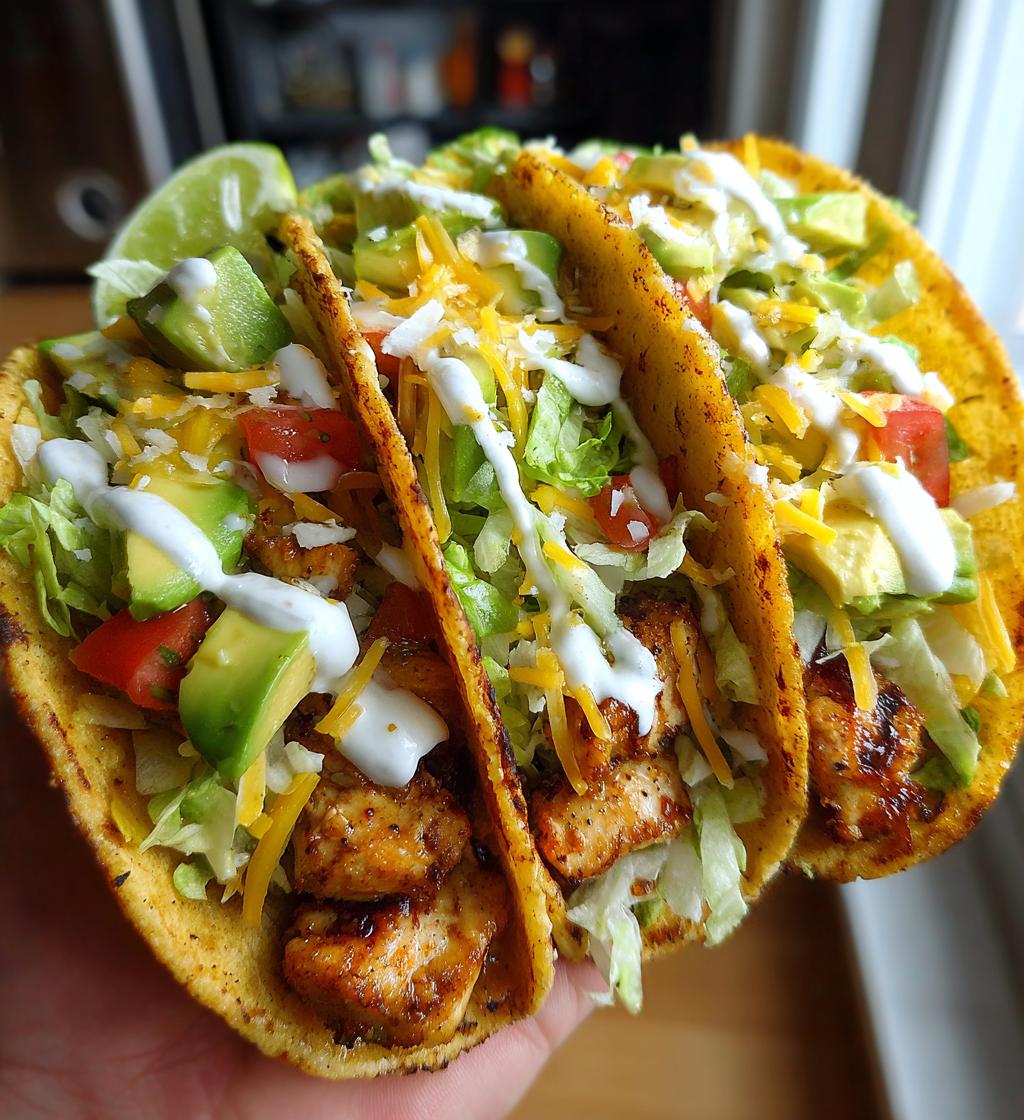 Hähnchen-Tacos