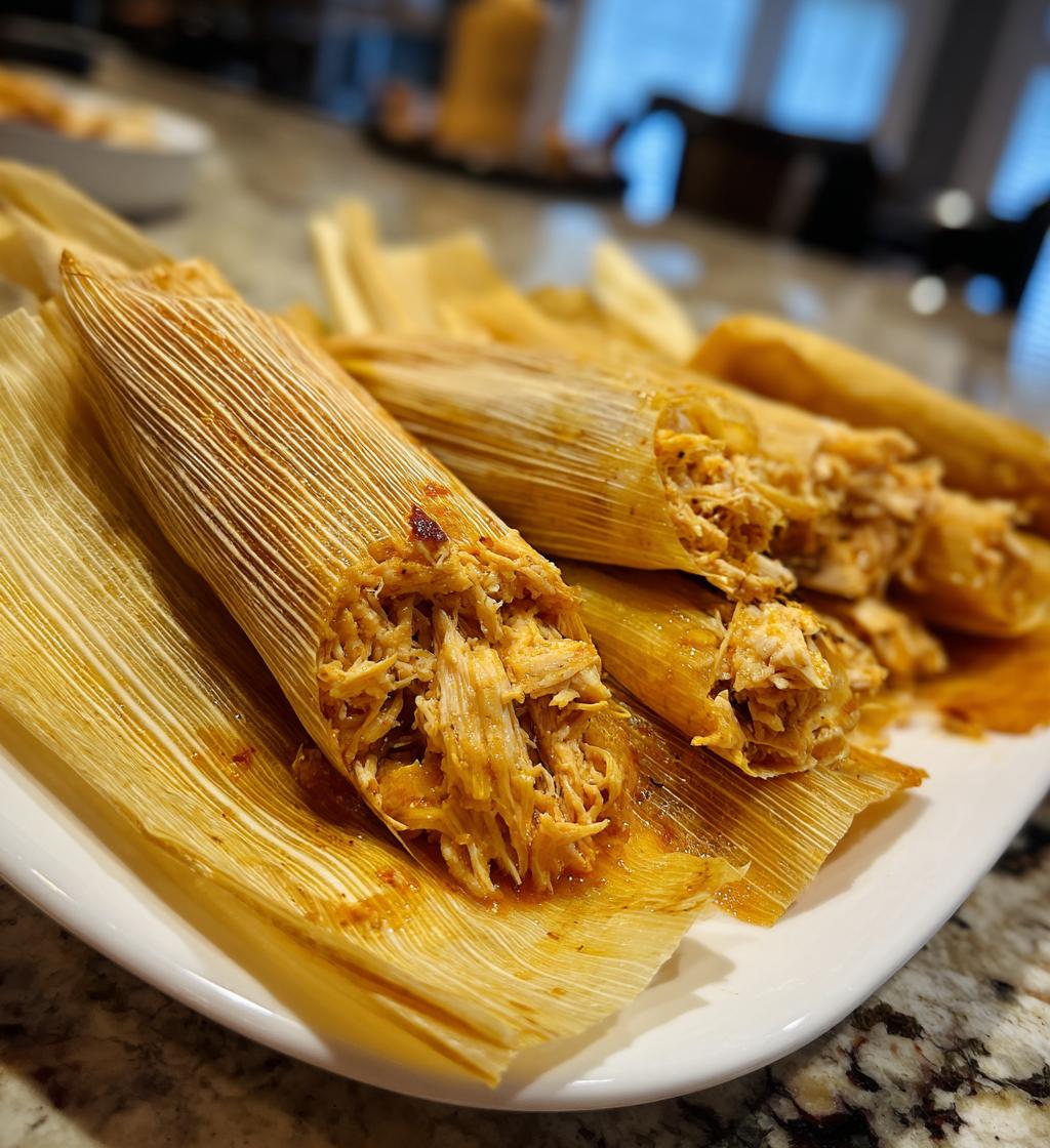 Hähnchen-Tamales - detail 1