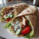 Hühnchen-Wraps