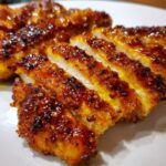 Hühnchen mit Honig-Senf-Glasur