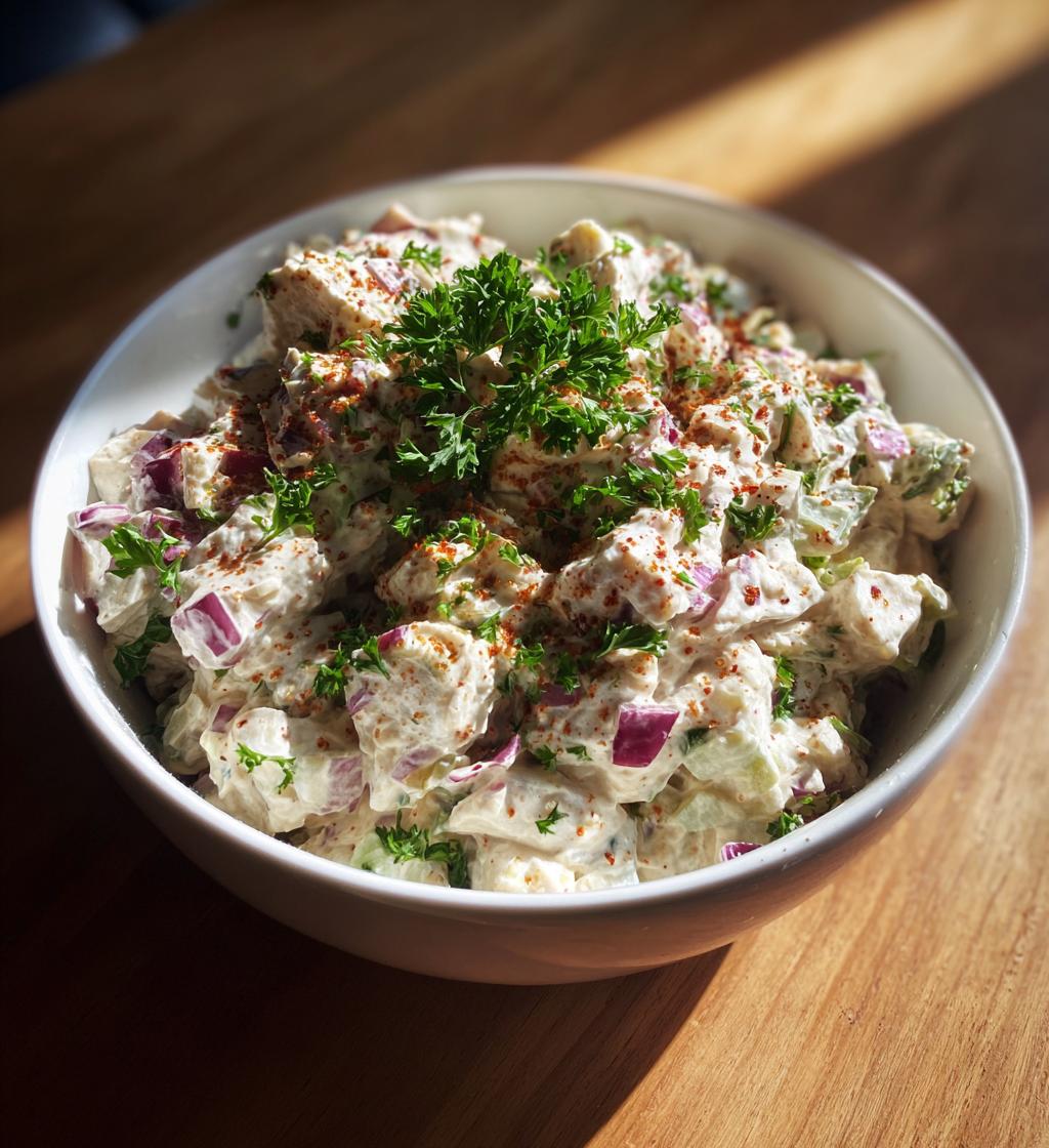 Hühnersalat nach Kardea Brown