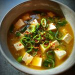 Ingwer Knoblauch Miso Suppe