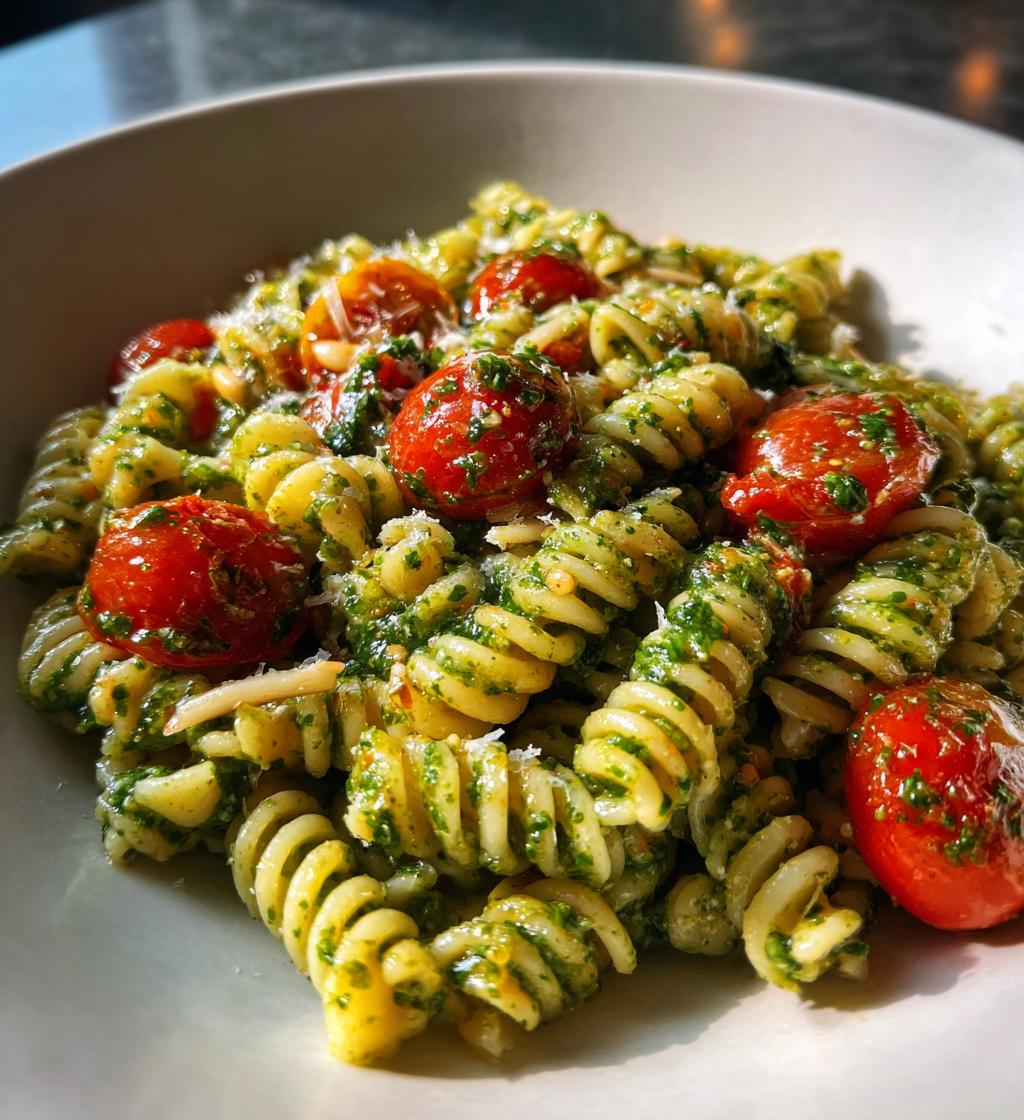 Kaltes Pesto-Pasta-Salat