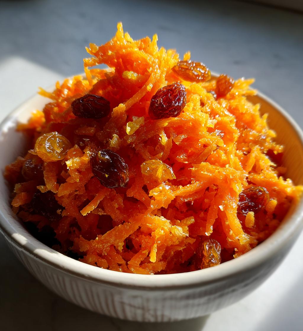 Karotten-Rosinen-Salat - detail 1