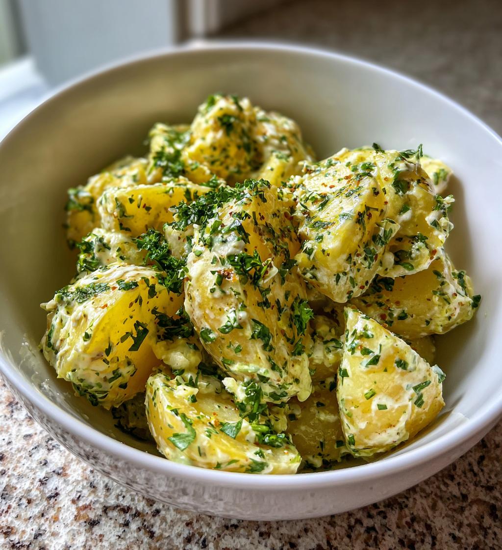 Kartoffelsalat nach Julia Child