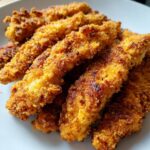 Keto Hähnchenstreifen aus der Heißluftfritteuse
