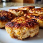 Krosse Hähnchen-Patties