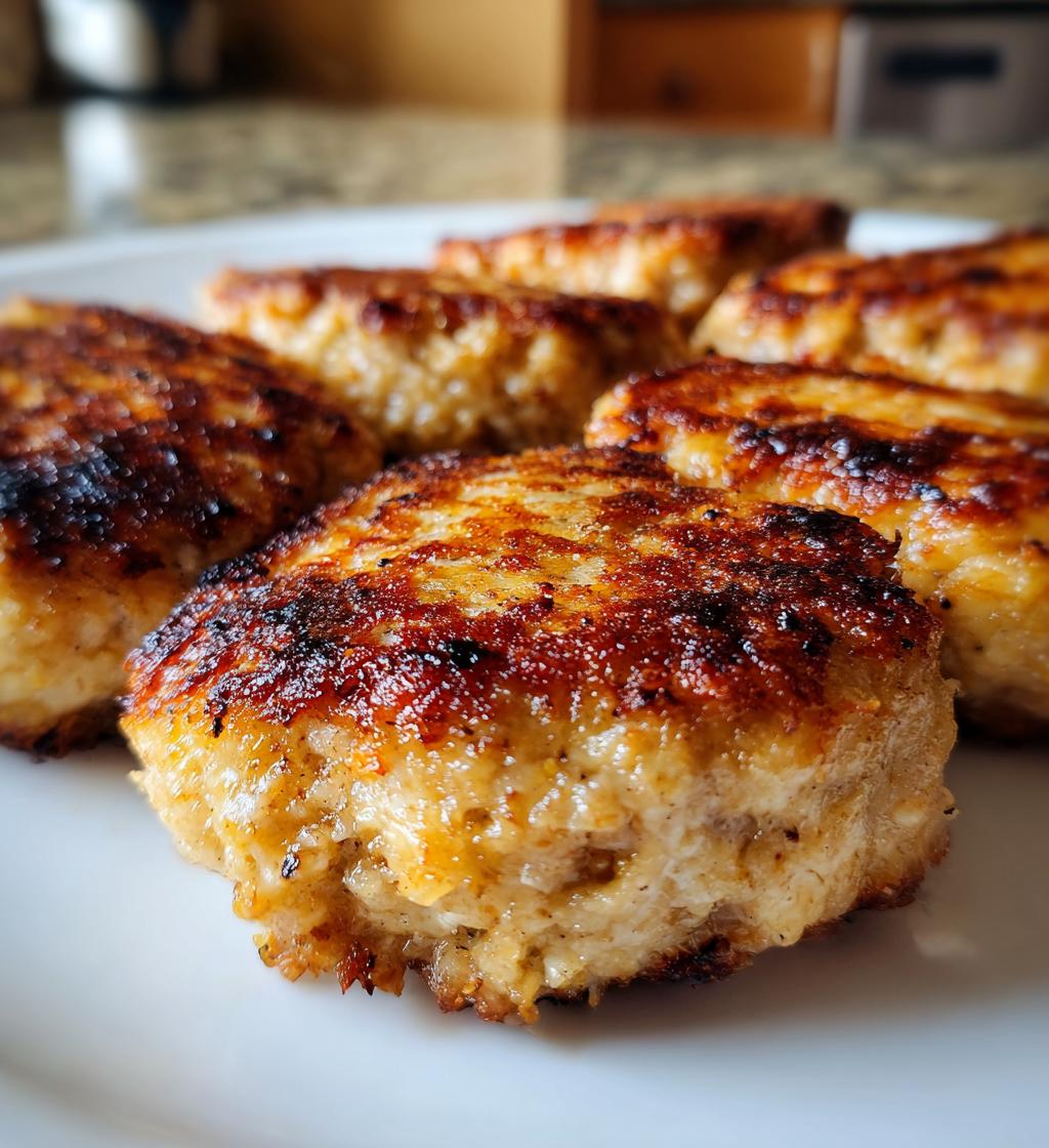 Krosse Hähnchen-Patties