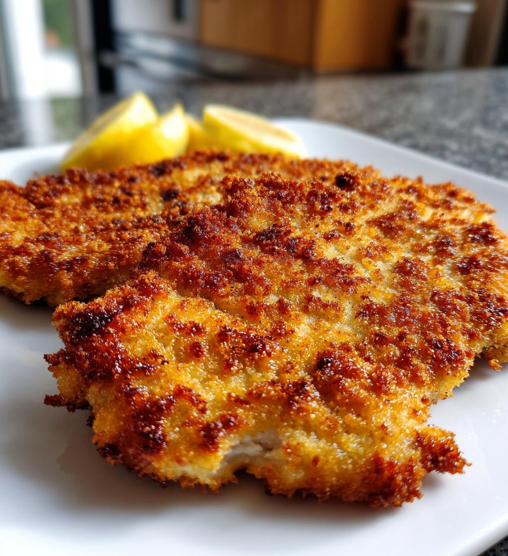 Luftfritteuse Schweineschnitzel - detail 1