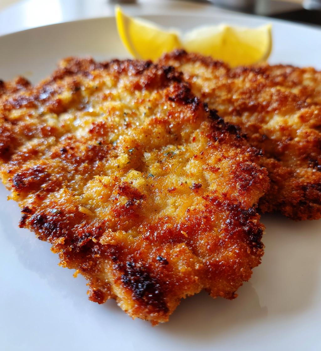 Luftfritteuse Schweineschnitzel