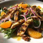 Mandarinen-Hühnchen-Salat