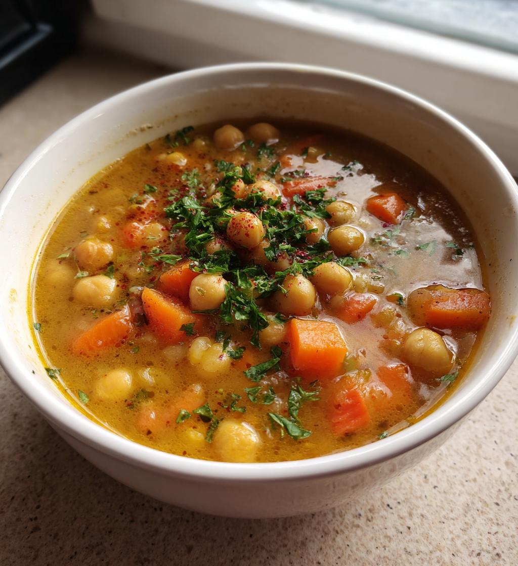 Marokkanische Kichererbsensuppe - detail 1