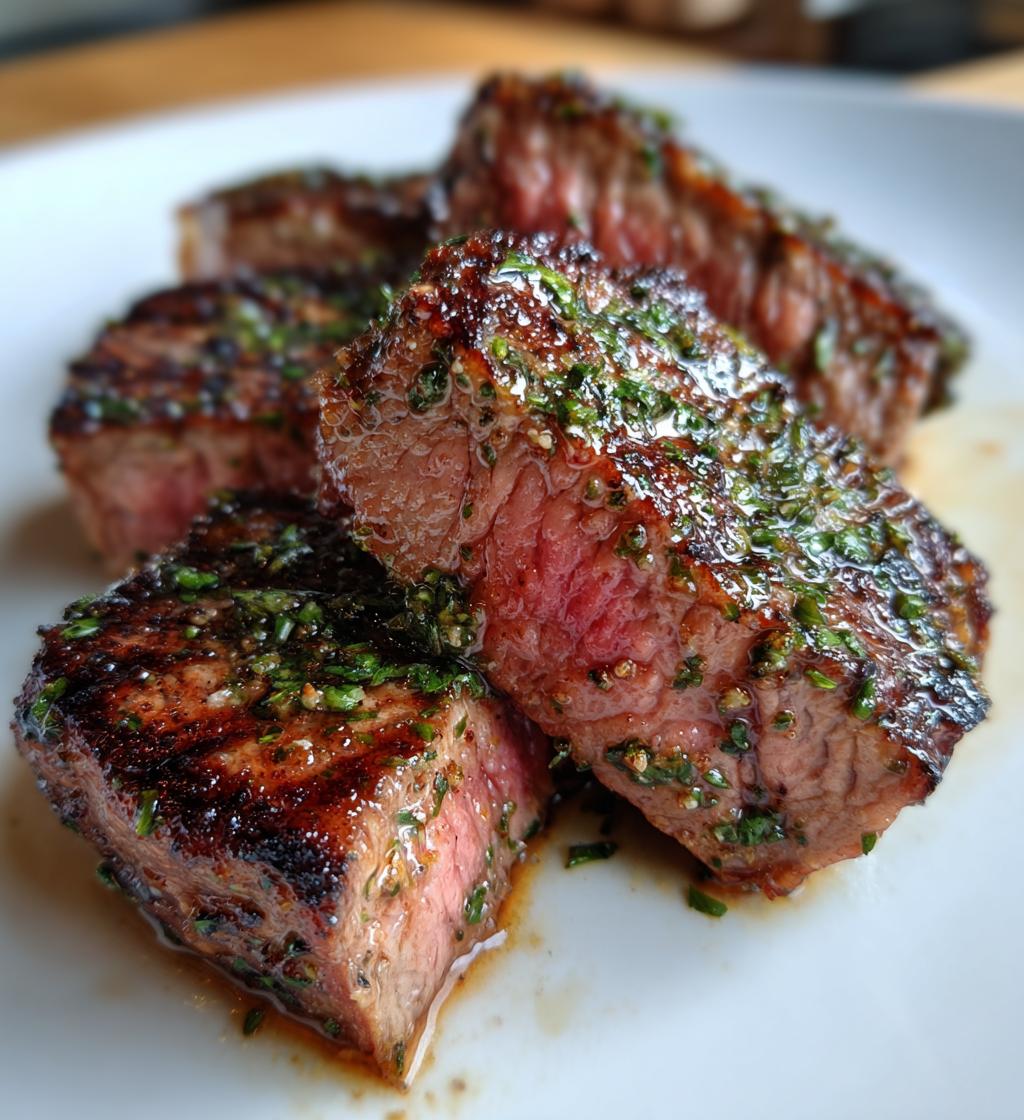 Mediterranes mariniertes Steak