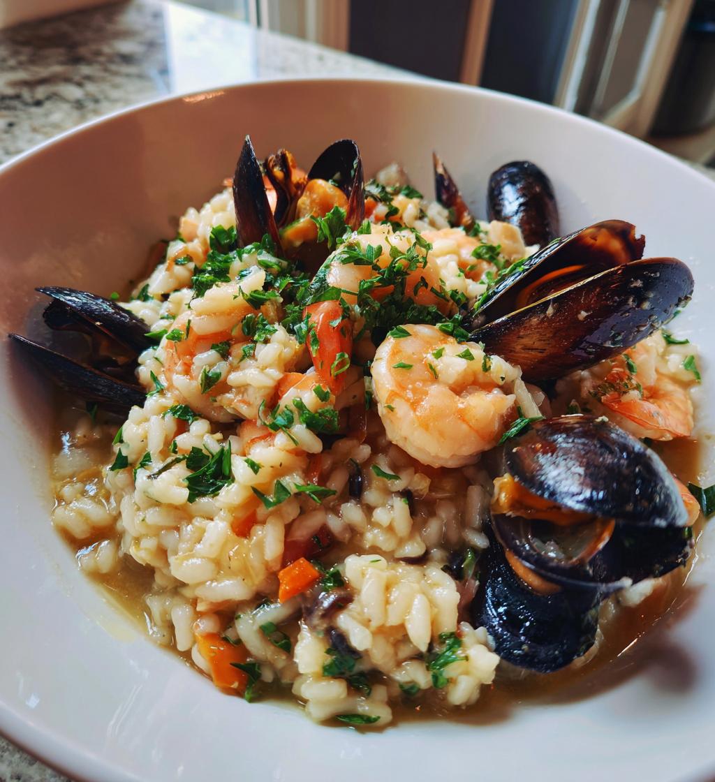 Meeresfrüchte-Risotto