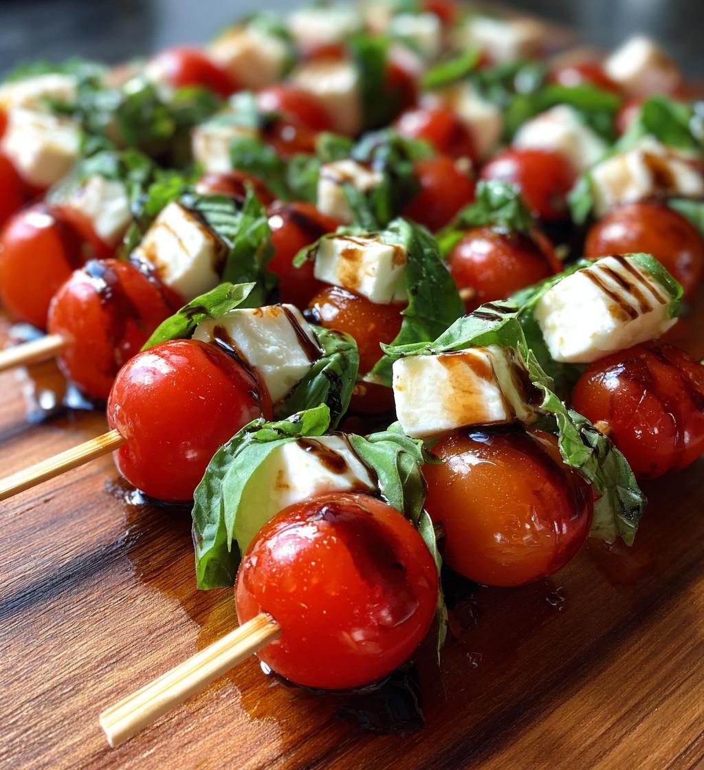 Mini Caprese-Spieße