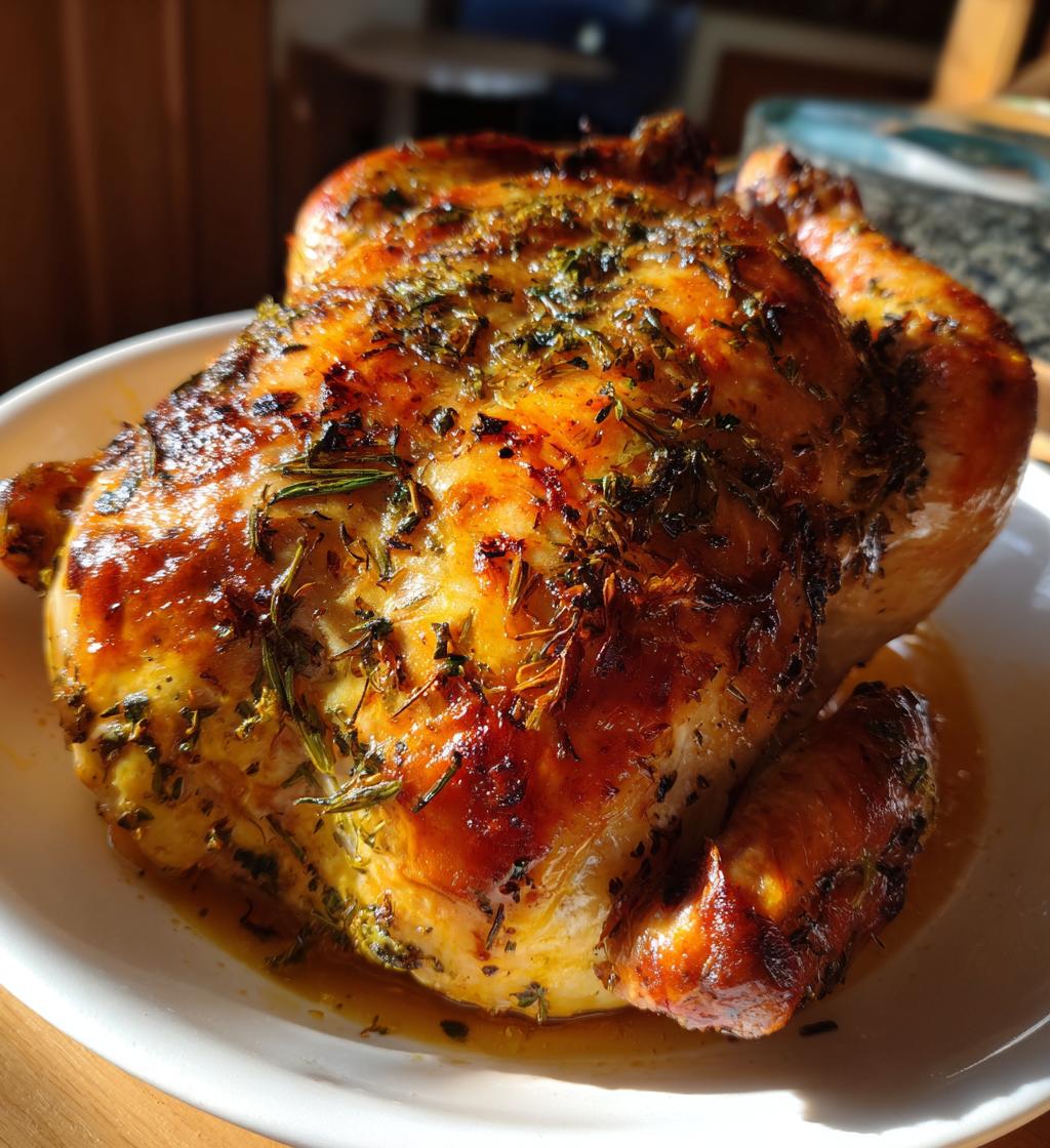 Ofen-gebackenes Kräuterhähnchen - detail 1