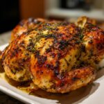 Ofen-gebackenes Kräuterhähnchen