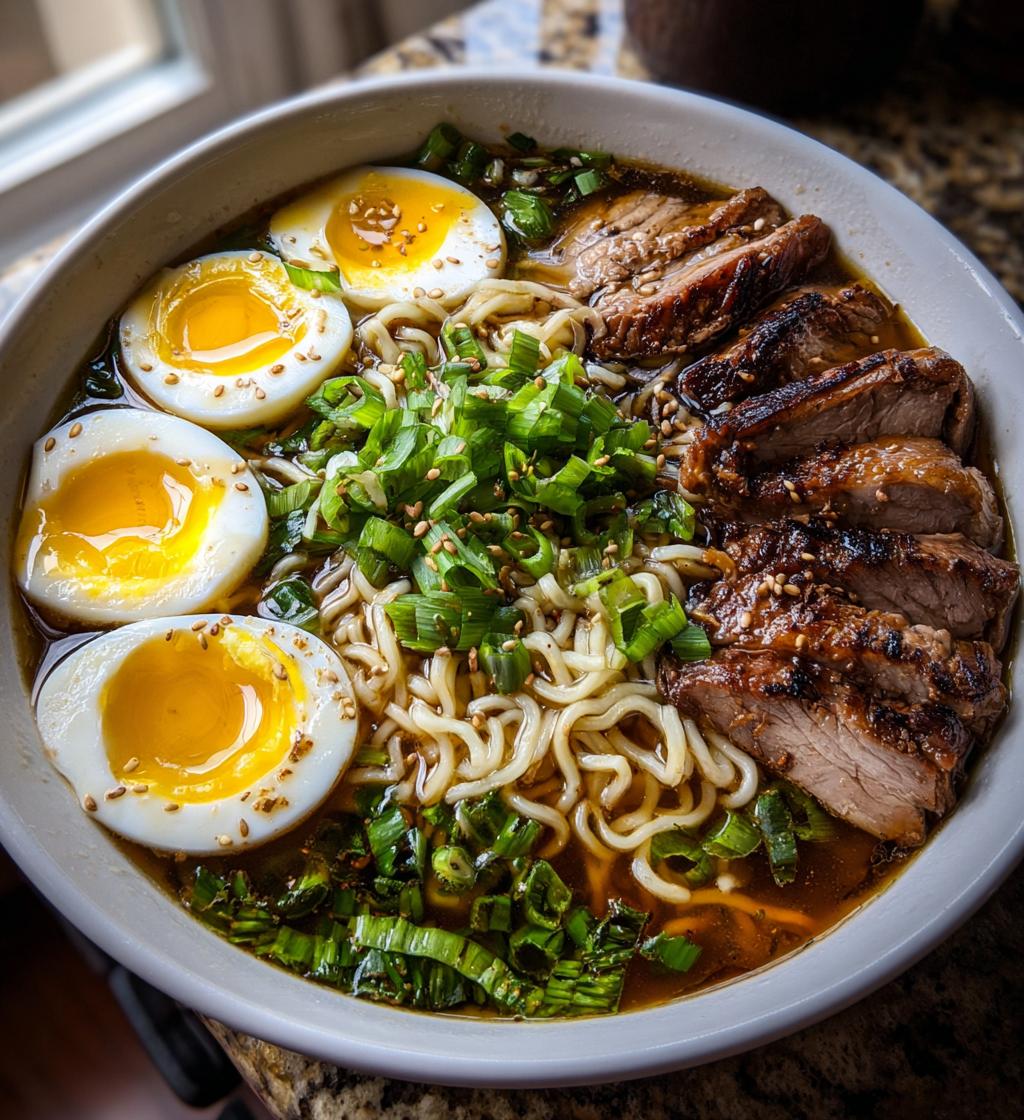 Ramen-Nudelsuppe