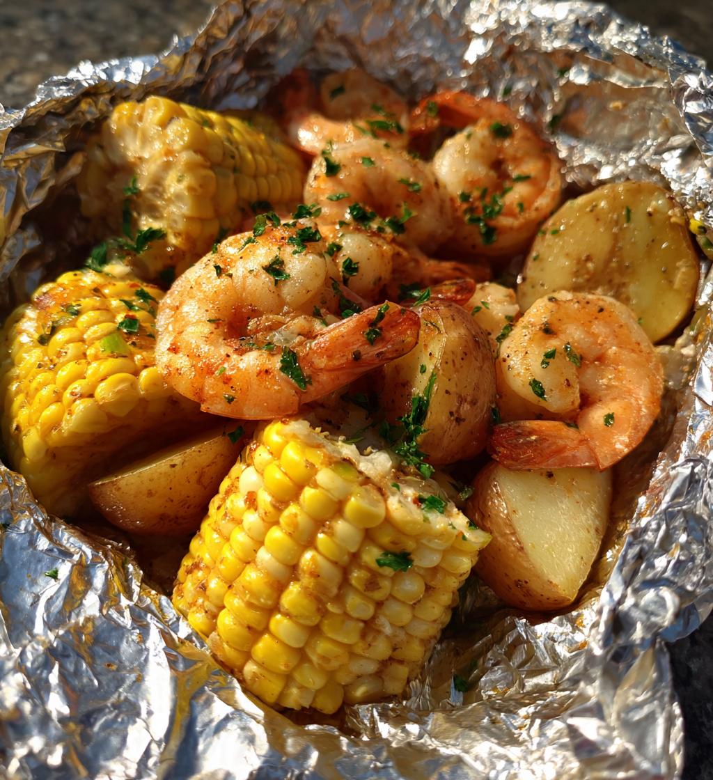 Shrimp Boil Folienpakete - detail 1
