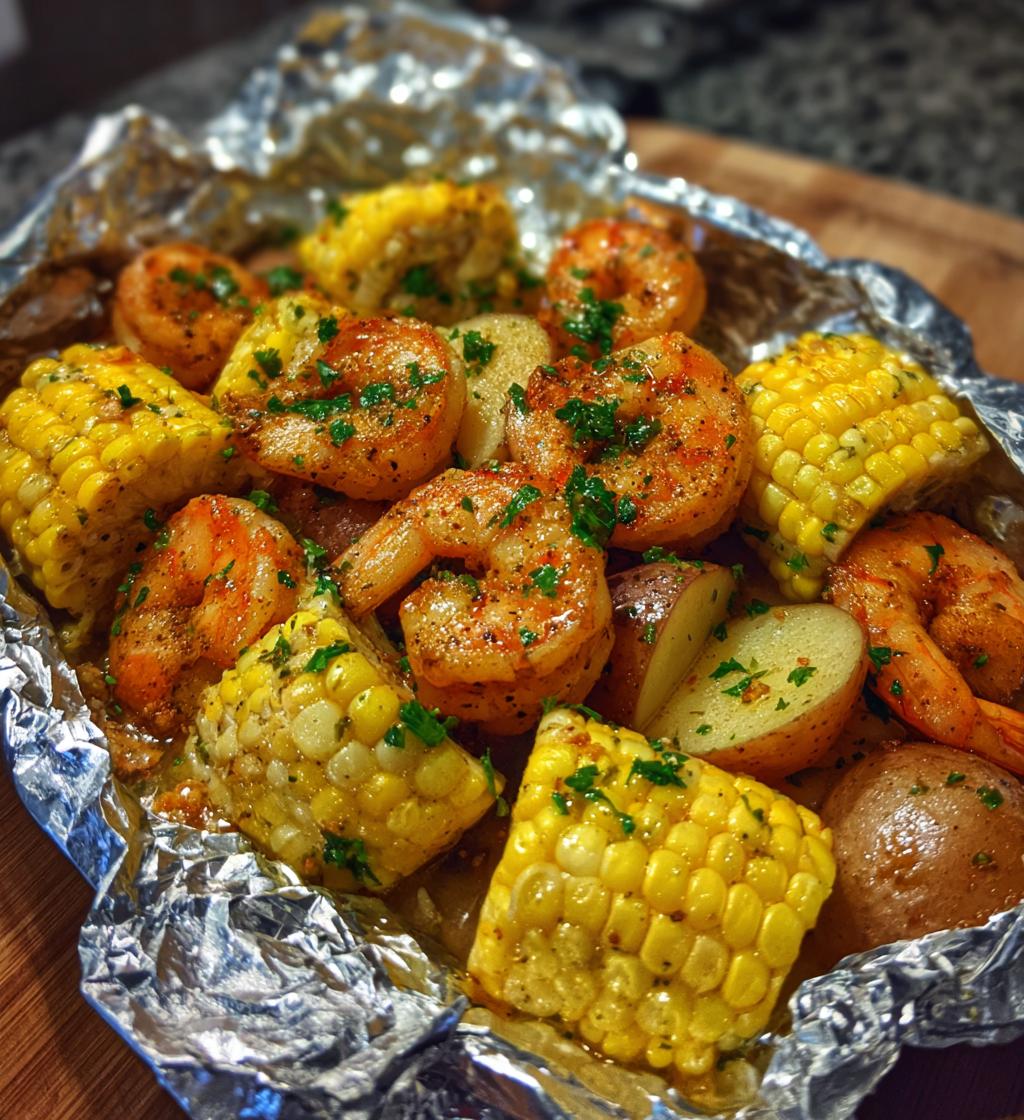 Shrimp Boil Folienpakete