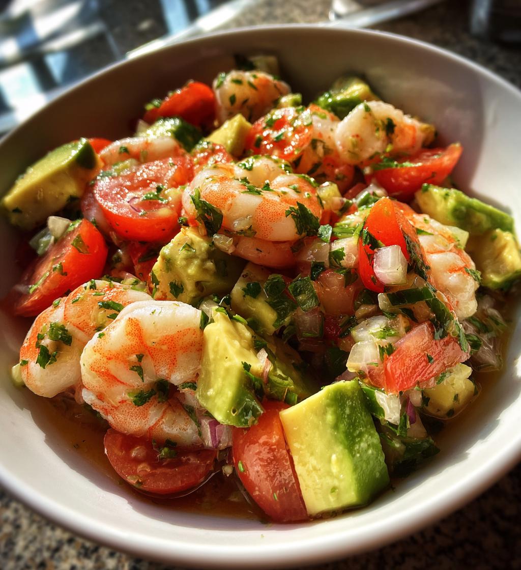 Shrimp Ceviche - detail 1
