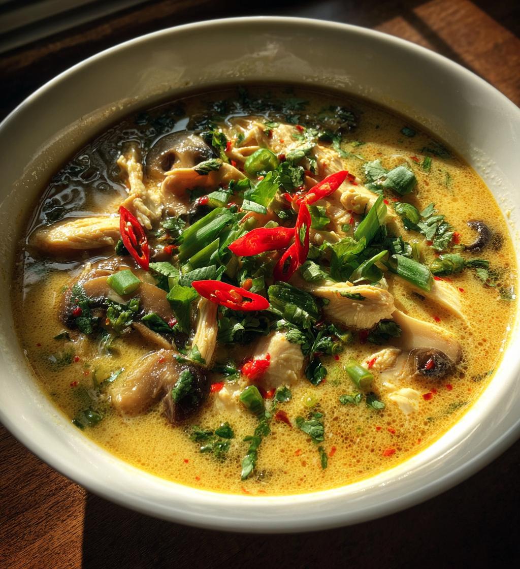 Tom Kha Gai - detail 1