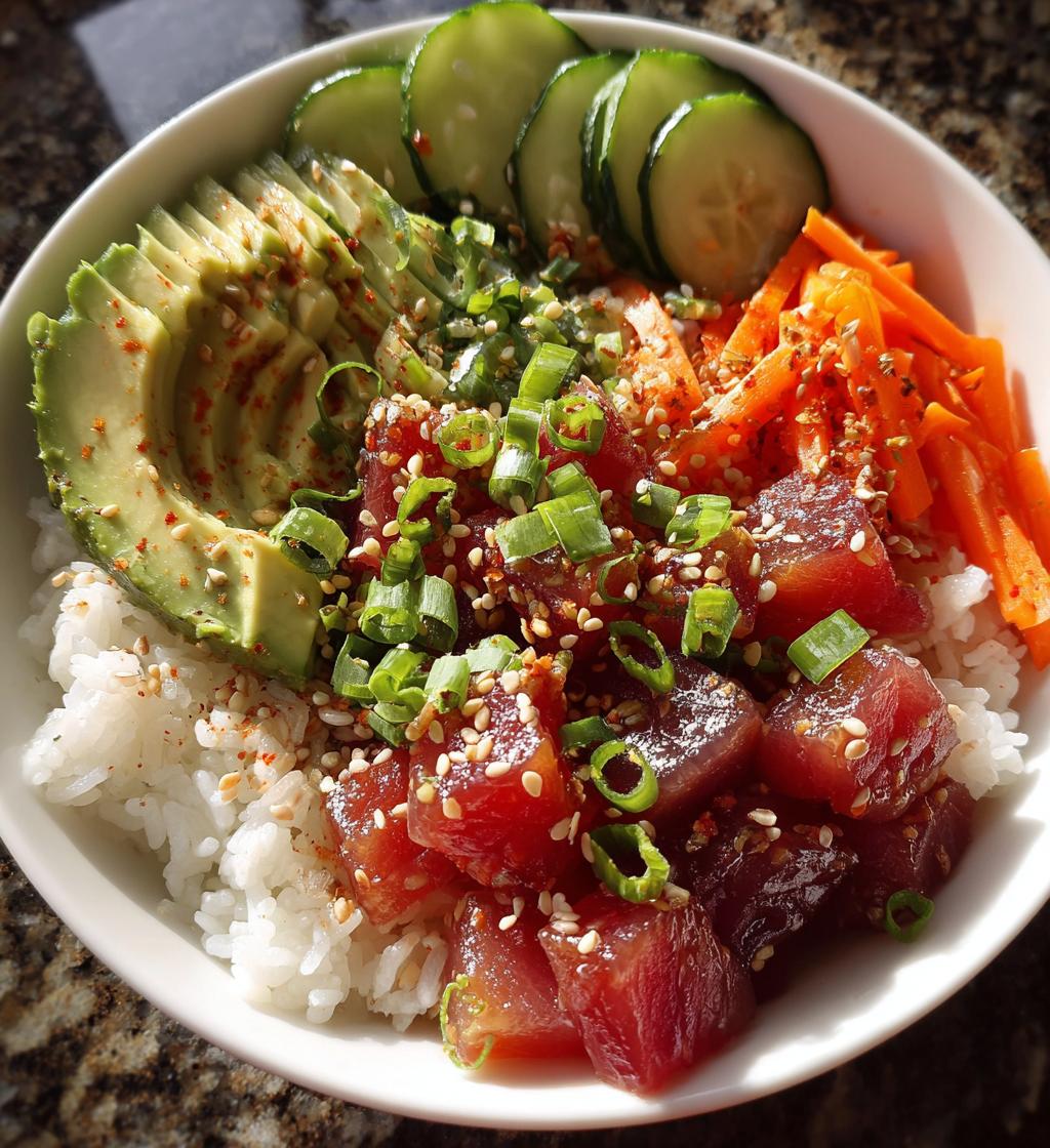 Tuna Poke Bowl