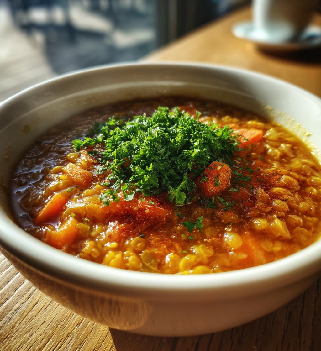 Vegane Linsensuppe