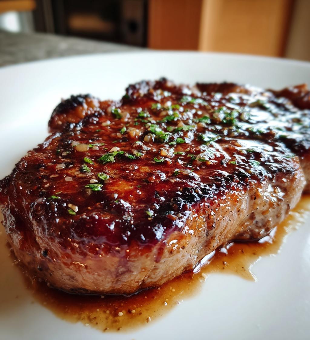 Whiskey-glasiertes Steak - detail 1