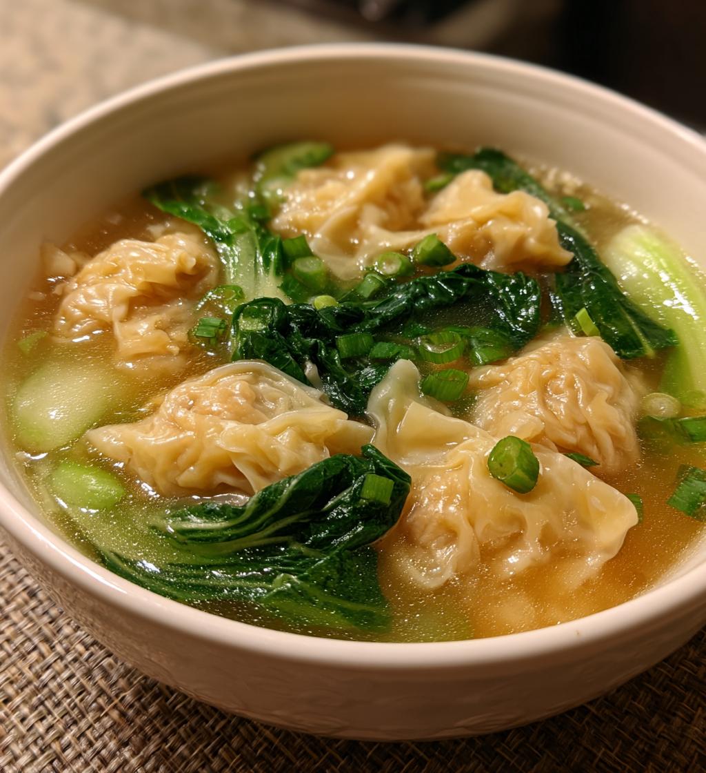 Wonton-Suppe