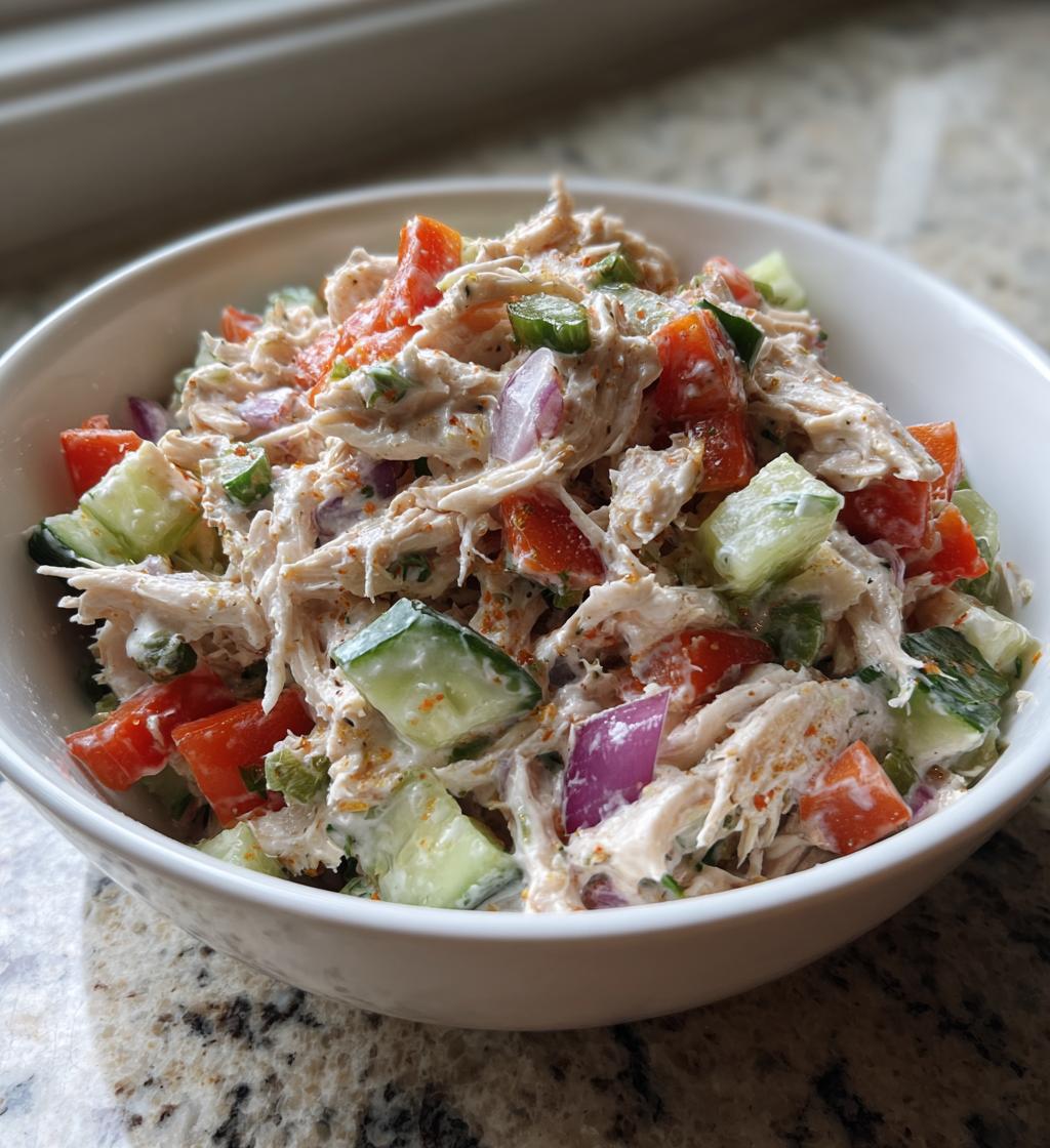 Zerrissener Hühnersalat nach Bethenny Frankel - detail 1