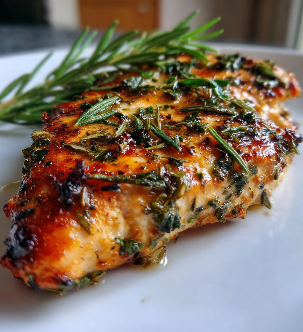 Zesty Kräuter-Hühnchen-Marinade