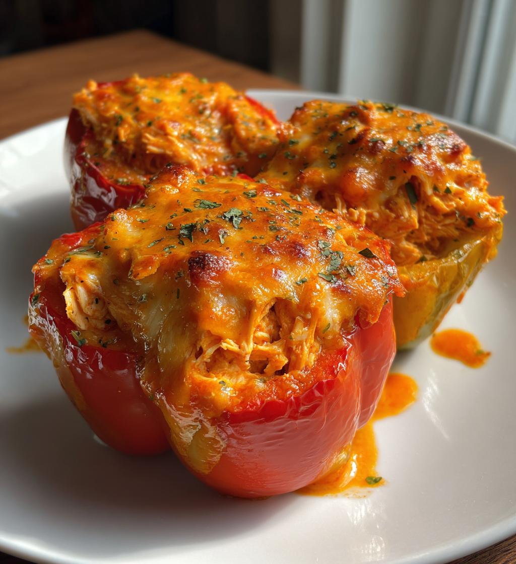 Buffalo Chicken Stuffed Peppers - detail 1