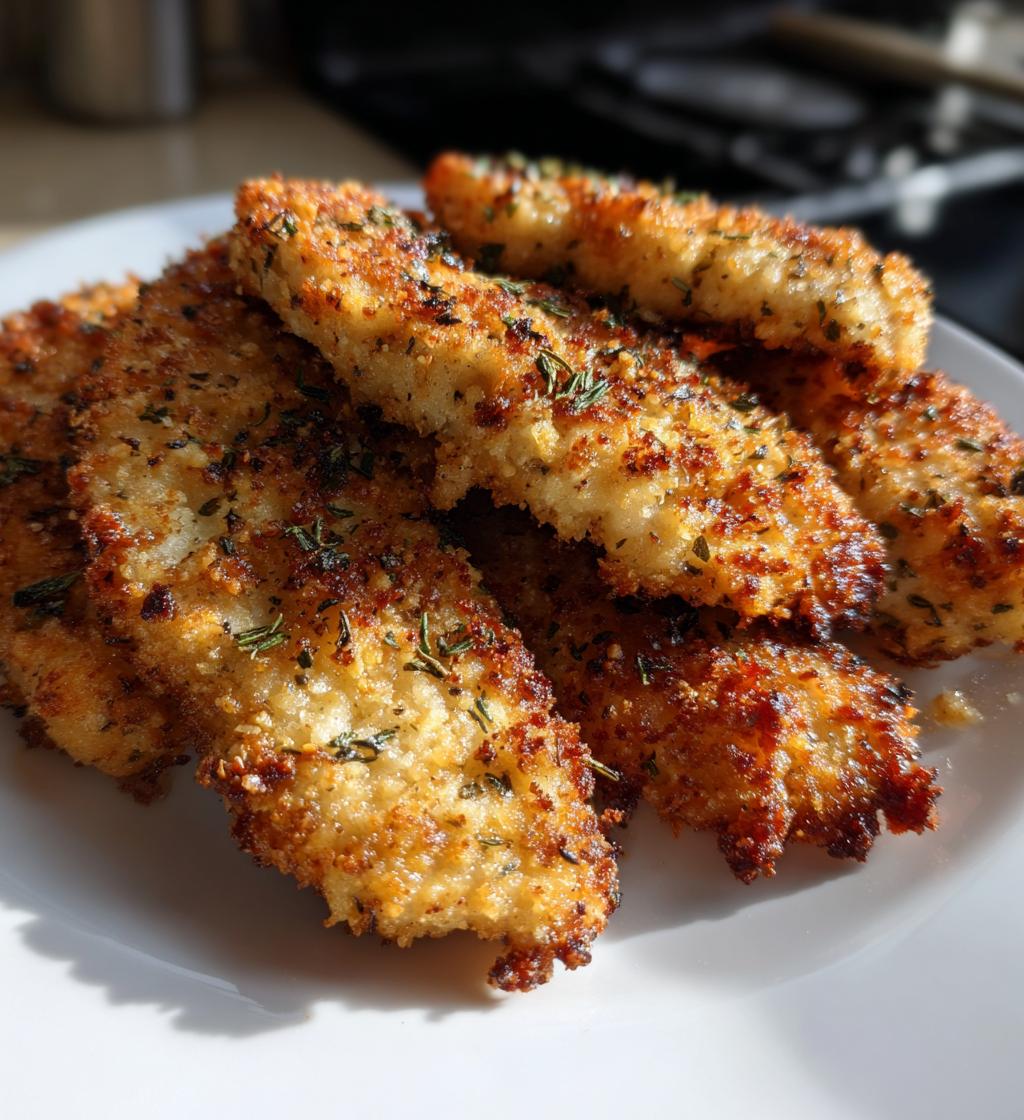 Crispy Herb-Crusted Chicken Tenderloins - detail 2