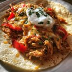 Crock Pot Hähnchen Tacos