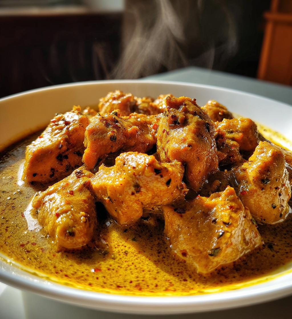 Curry-Hühnchen