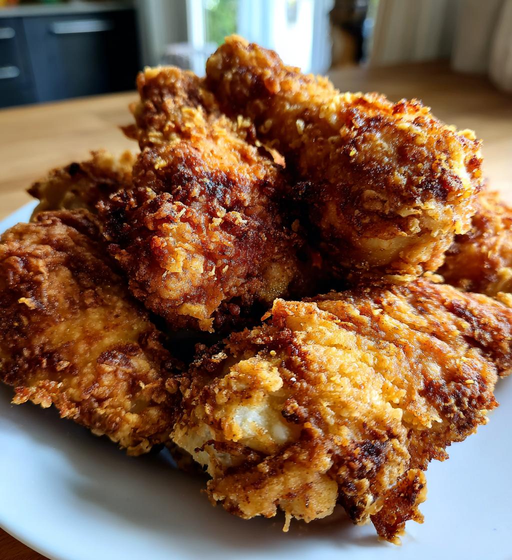 Frittierte Hähnchen - detail 2