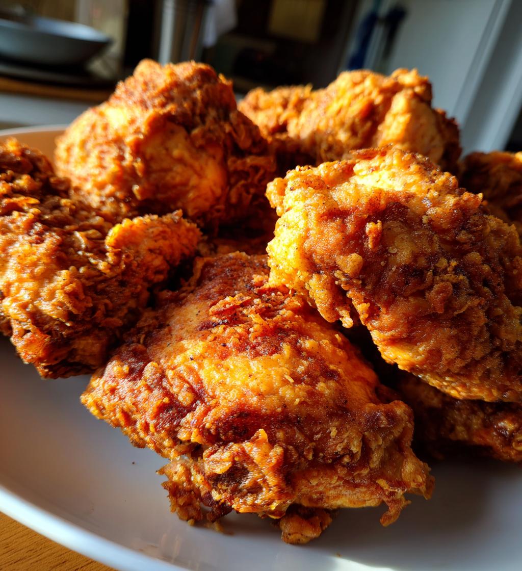 Frittierte Hähnchen