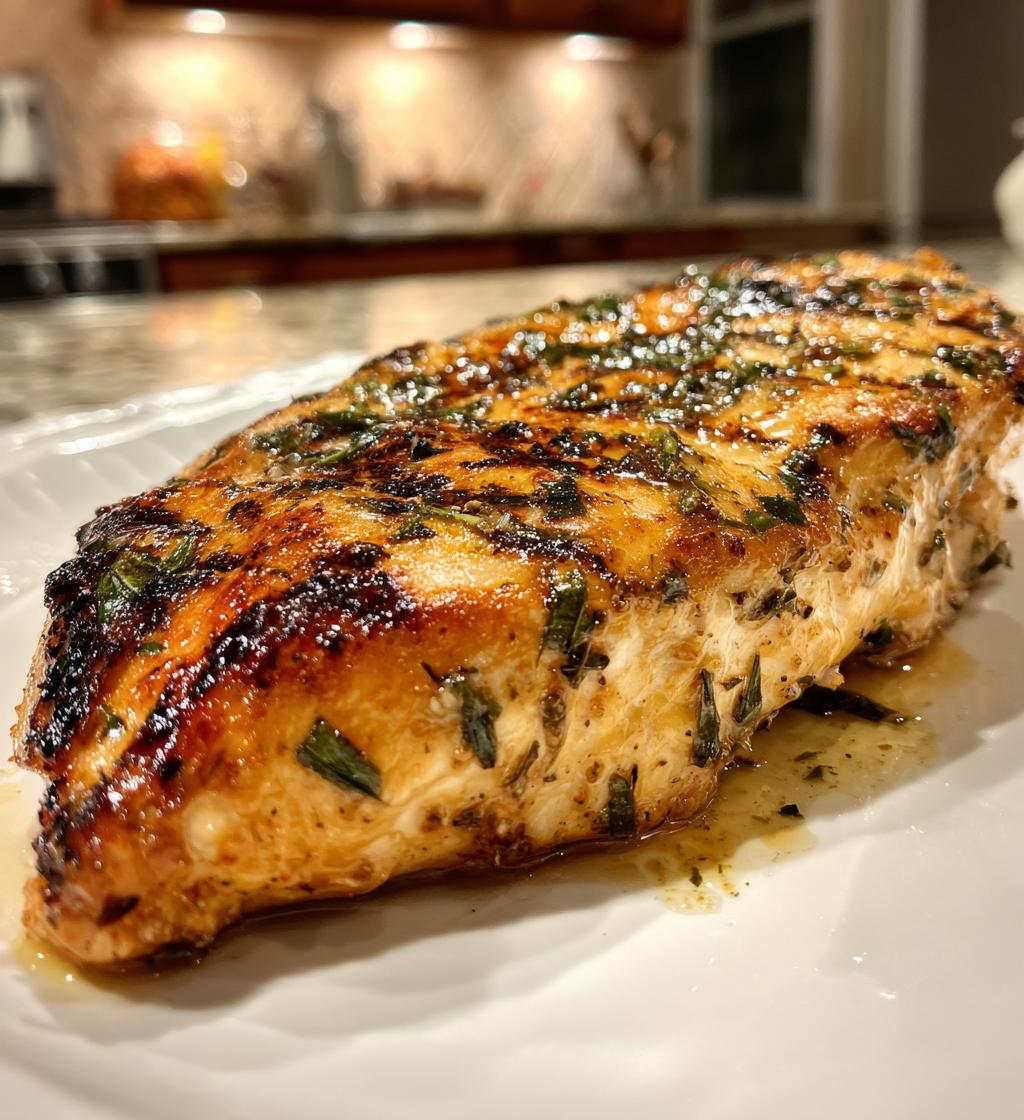 Gegrilltes Hähnchen mit Zitrone und Kräutern - detail 1