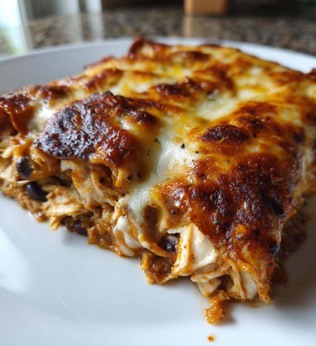 Hühnchen-Bohnen-Enchiladas - detail 1