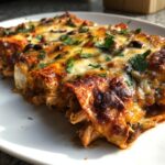 Hühnchen-Bohnen-Enchiladas