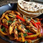 Hühnchen-Fajitas